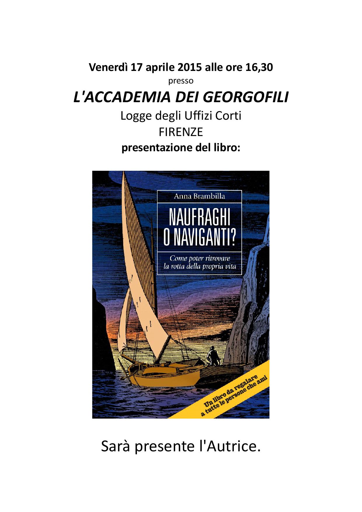 Invito presentazione libro firenze