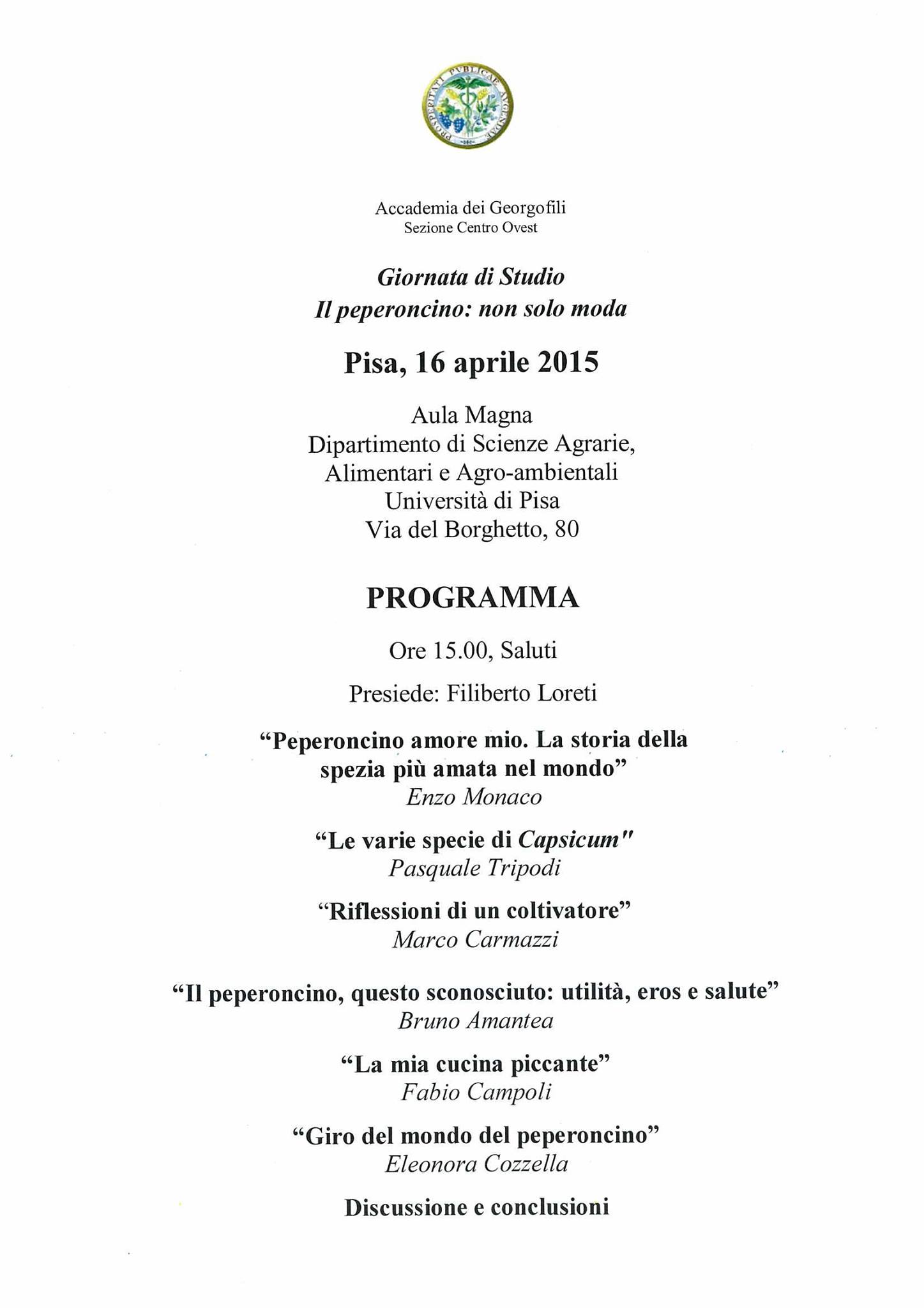 convegno pisa